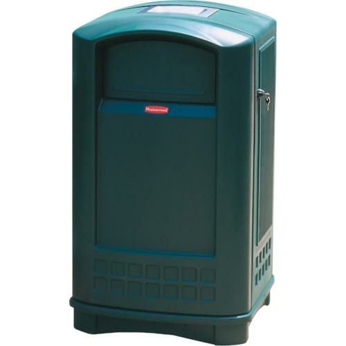 エレクター プラザコンテナ 灰皿付き グリーン