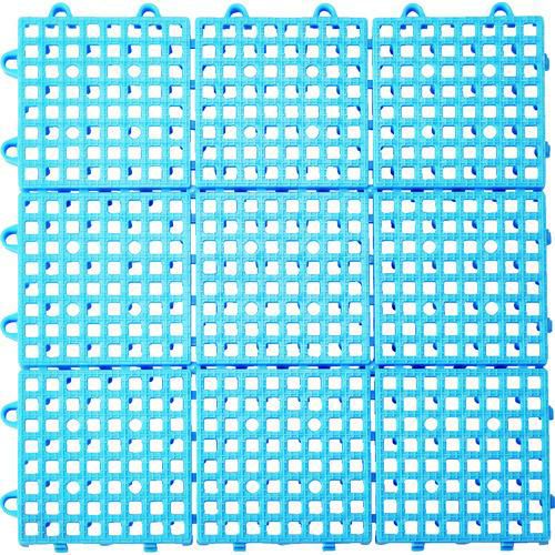 TRUSCO 抗菌・防炎ジョイントスノコ ブルー