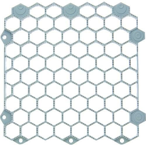 TRUSCO 抗菌・防炎ジョイントスノコ 土足用 グレー