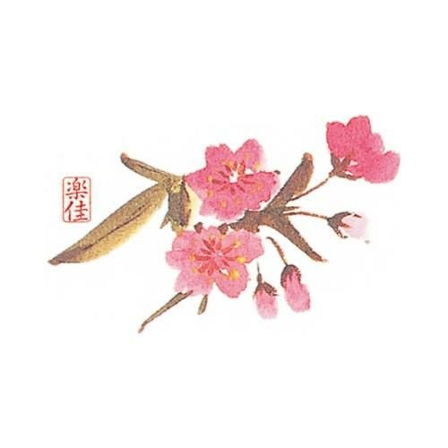 耐油懐敷 18角 桜(1000枚入)