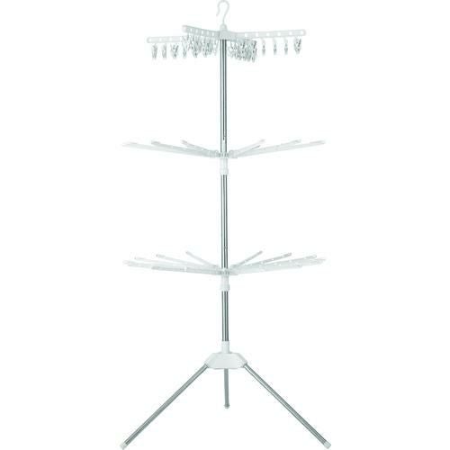 IRIS 531692ステンレス室内物干しパラソル3段