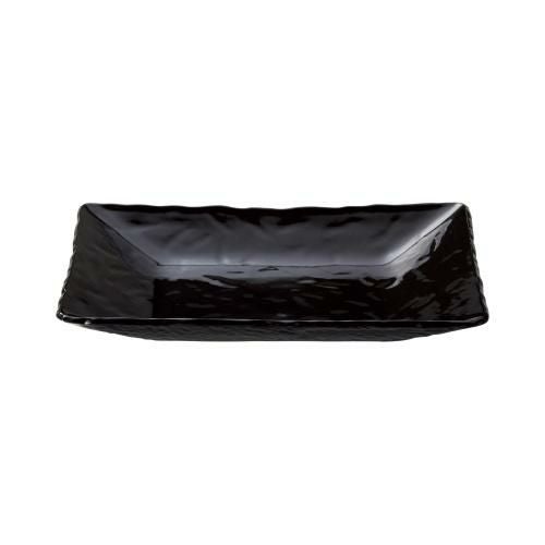 トライタン 長角皿(大)黒