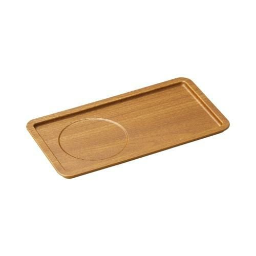 長角トレー 219×119 濃木目 N.S