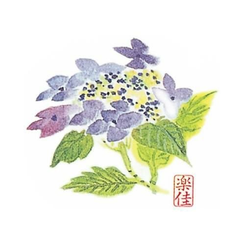 耐油懐敷 18角 あじさい(1000枚入)