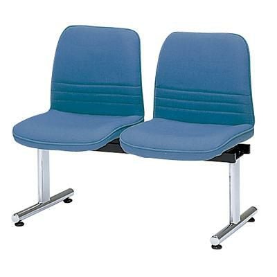 ロビー用チェア 2人用背付/布張り