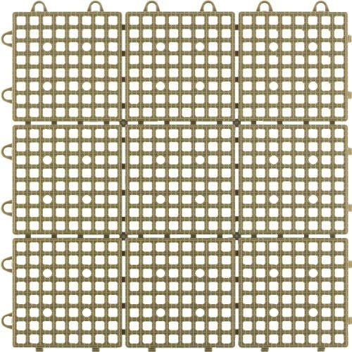 ワタナベ タイル システムスクエアー 30×30cm ブラウン