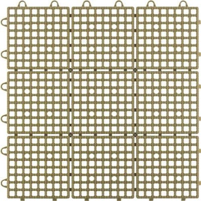 ワタナベ タイル システムスクエアー 30×30cm ブラウン