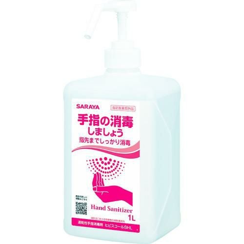 サラヤ 速乾性手指消毒剤ヒビスコールSHL 1L