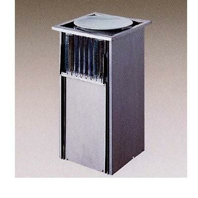 ディッシュディスペンサー(常温式/ビルトインタイプ) 幅386×奥行363×高さ664.5mm