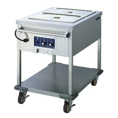 電気ウォーマーカート(食品保温用) 幅670×奥行900×高さ850mm
