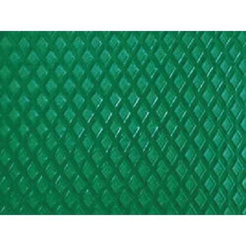 TRUSCO 塩ビマット ダイヤ型 グリーン 1.5mm×915mm×20m