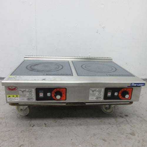 ■中古品 リンナイガス炊飯器 RR-20SF2 LPガス 2017年 430ｘ340ｘ350ｍｍ 動作問題なし■ リンナイ RR-20SF2-LP 業務用ガス炊飯器 普及タイプ