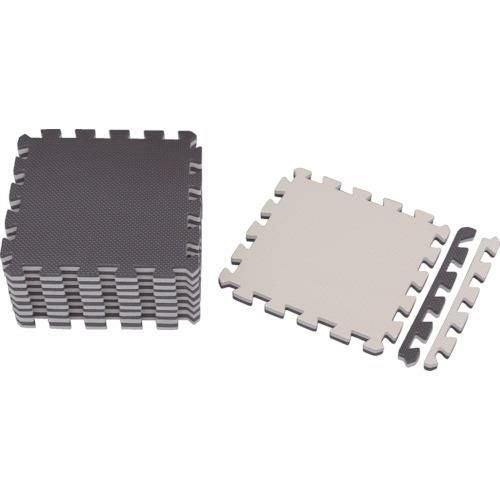 IRIS 527523 ジョイントマット 30×30 9枚 ブラウン/ベージュ