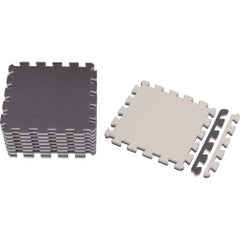 IRIS 527523 ジョイントマット 30×30 9枚 ブラウン/ベージュ