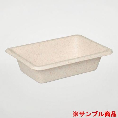 【サンプル】パックスタイル バガス容器 WB 16-11 1枚