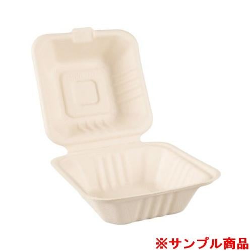 【サンプル】パックスタイル バガス容器 BBランチ 150-150 1枚