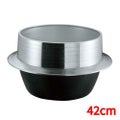 豊年釜(中釜) 42cm アルミイモノ 亀印 【送料無料】