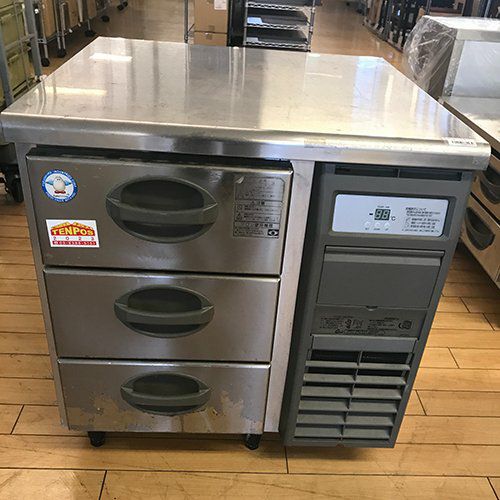 業界最長1年保証】【中古】冷凍ドロワーコールドテーブル フクシマ