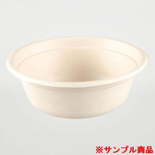 【サンプル】パックスタイル バガス容器 BBボウル 500 1枚