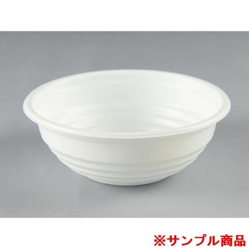 【サンプル】どんぶり容器 パックスタイル 耐熱どんぶり容器 YS丼 D-2 白 1枚