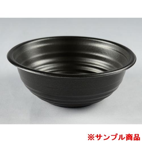 【サンプル】どんぶり容器 パックスタイル 耐熱どんぶり容器 YS丼 D-3 黒 1枚