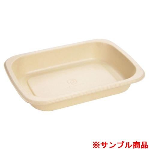 【サンプル】パックスタイル バガス容器 BBデリ 20-15 PETラミ 1枚