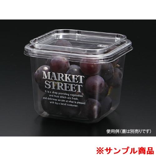 【サンプル】青果・農産容器 パックスタイル PSマルチカップ角 751 MS 白 1枚