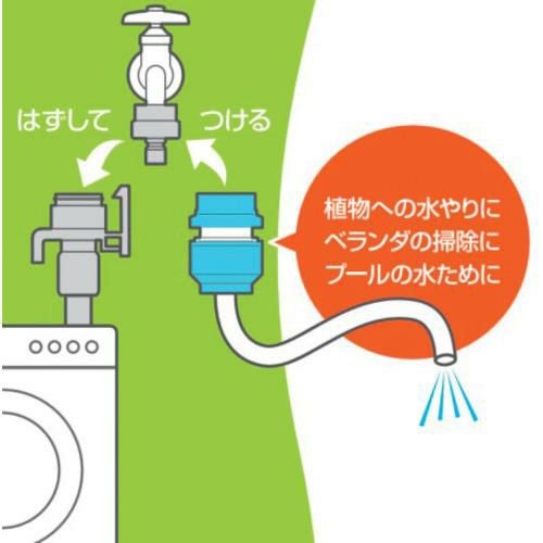 SANEI ホースナット付きジョイント