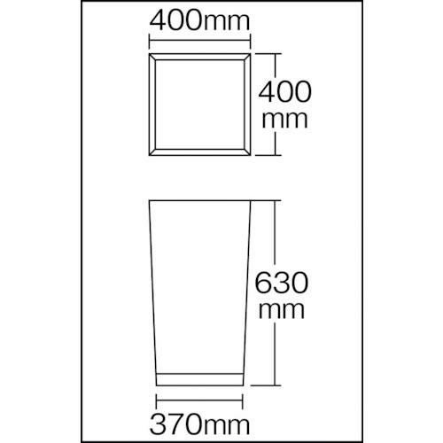 コンドル 屋外用屑入れ パークワイヤーネット（折りたたみ式）