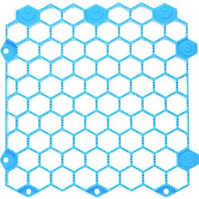 TRUSCO 抗菌・防炎ジョイントスノコ 土足用 ブルー