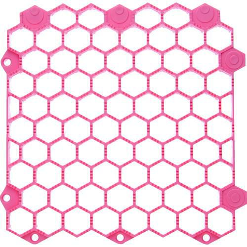 TRUSCO 抗菌・防炎ジョイントスノコ 土足用 ピンク