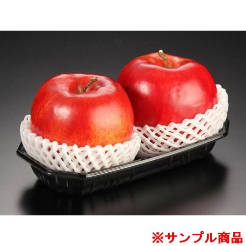 【サンプル】青果・農産容器 パックスタイル BPフルーツ2L浅マド 黒 1枚