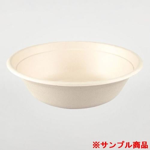 【サンプル】パックスタイル バガス容器 BBどんぶり 205φ×60H 1枚