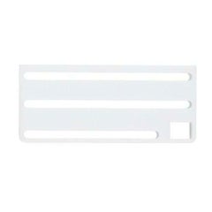 HACCP包丁差用カラープレート B(横)タイプ ホワイト