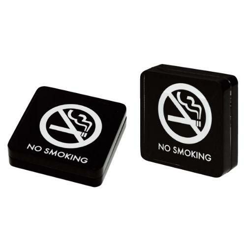 アクリル禁煙サイン SS-116/(黒/白文字)