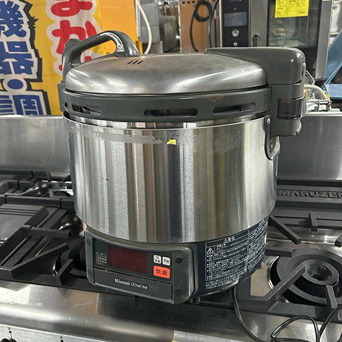 中古】ガス炊飯器 5.5升 リンナイ(Rinnai) RR-550C 幅569×奥行485×高さ