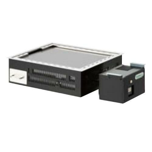 タニコー 電気式 お好み焼き用テーブルユニットタイプ黒皮鉄板 TOTE-2K 幅520×奥行430×高さ170 （50/60Hz） 2人掛け用