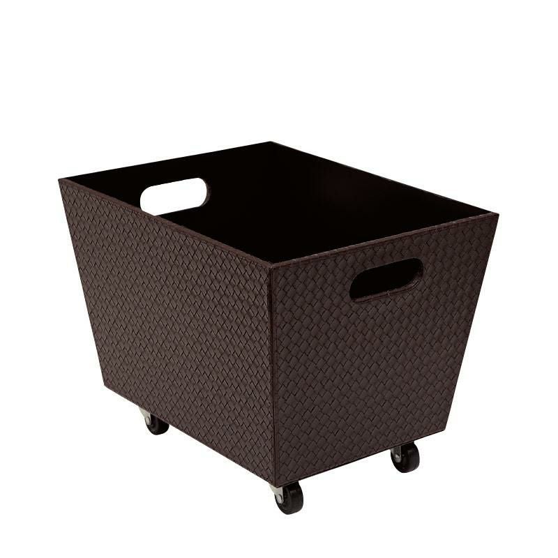 脱衣カゴ キャスター付き TM-P/ブラウン