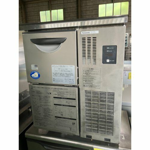【中古】製氷機 140kg パナソニック(Panasonic) SIM-F140A 幅900×奥行600×高さ800 【送料別途見積】【鹿児島店在庫】