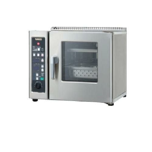 TSCO-2ED 【タニコー】電気スチームコンベクションオーブン 小型卓上 幅500×奥行470×高さ390mm (50/60Hz)