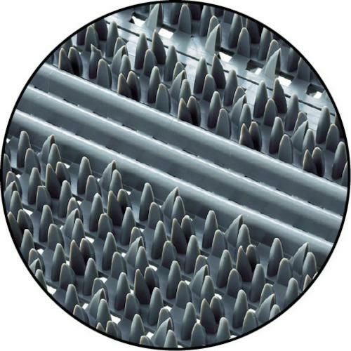 コンドル エバック 屋外用マット ライナーハードマット 縁駒O 緑