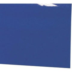 ミヅシマ ビニール長マット 平板 910mm×20m 紺