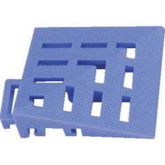 ミヅシマ カラースノコジョイントRE コーナー 75mm×75mm 青