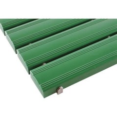 テラモト 抗菌安全スノコ（完成品）400×1800mm 緑