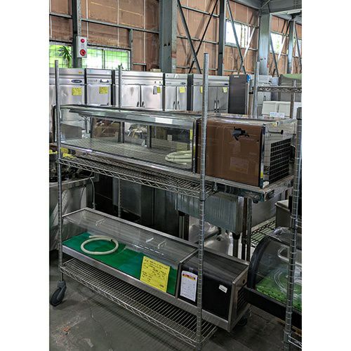 【業界最長1年保証】ネタケース 大穂製作所 OHLSb-1800R 幅1800×奥行400×高さ365 【川口厨房機器専門館在庫】