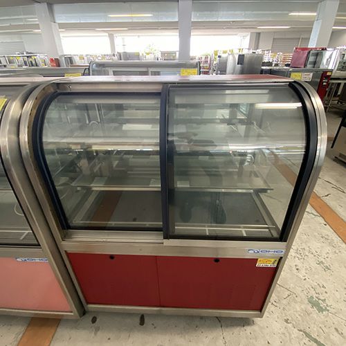 【業界最長1年保証】【中古】対面ショーケース 前開き (8-15度) 大穂製作所 OHGFa-900FK 幅900×奥行500×高さ1150 【送料別途見積】【製菓製パン堺センター在庫】