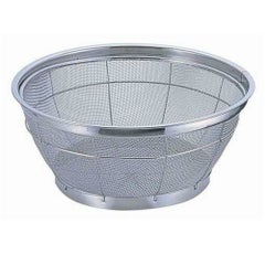 TKG ステンNEWマンモス浅型ざる 33cm