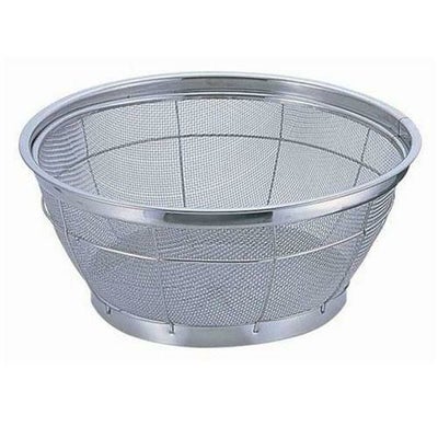 TKG ステンNEWマンモス浅型ざる 35cm