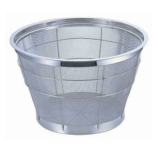 【TKG】TKG ステンレス NEWマンモス深型米揚ざる(11メッシュ) 37.5cm /9-0267-0205