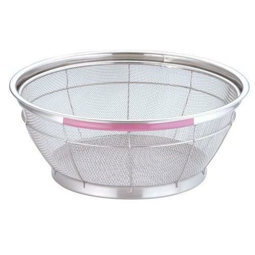 TKG NEWマンモス カラー 浅型ざる 37.5cm ピンク
